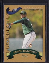 2002 Topps Traded Gold #T209 Dewon Brazelton