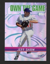 2002 Topps Own the Game #OG25 Jeff Shaw