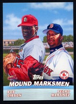 2001 Topps Combos Series 1 #TC4 Bob Gibson|Pedro Martinez
