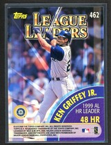 2000 Topps Base Set #462 Mark McGwire|Ken Griffey Jr.