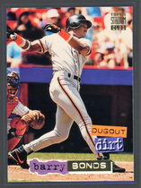 1994 Stadium Club Dugout Dirt #DD6 Barry Bonds