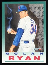 1992 Fleer Base Set #710 Nolan Ryan