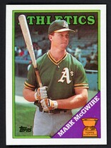 1988 Topps Base Set #580 Mark McGwire