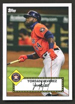 2021 Topps 1952 Topps Redux #T52-3 Yordan Alvarez