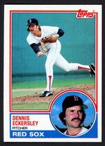 1983 Topps Base Set #270 Dennis Eckersley