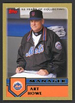 2003 Topps Traded Gold Bordered #T120 Art Howe