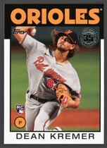 2021 Topps 1986 Topps 35th Anniversary Series 2 #86B-32 Dean Kremer