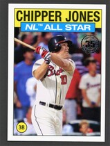 2021 Topps 1986 Topps All-Star 35th Anniversary #86AS-29 Chipper Jones