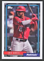 2021 Topps Update 1992 Topps Redux #T92-50 Luis Garcia