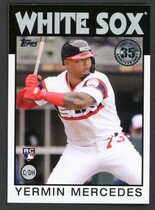 2021 Topps Update 1986 Topps #86B-49 Yermin Mercedes