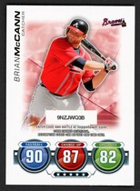 2010 Topps Update Attax Code Cards #33 Brian McCann