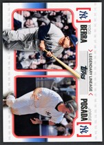 2010 Topps Legendary Lineage Series 2 #LL-57 Jorge Posada|Yogi Berra