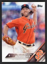 2016 Topps Base Set Series 2 #600 Madison Bumgarner