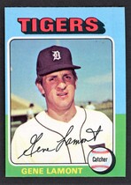 1975 Topps Minis #593 Gene Lamont