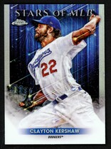 2022 Topps Chrome Stars of MLB #SMLBC-28 Clayton Kershaw