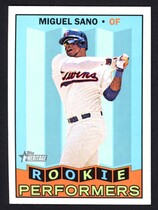 2016 Topps Heritage High Number Rookie Performers #RP-MS Miguel Sano