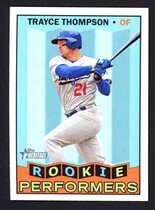 2016 Topps Heritage High Number Rookie Performers #RP-TT Trayce Thompson