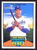 2016 Topps Heritage High Number Award Winners #AW-9 Salvador Perez
