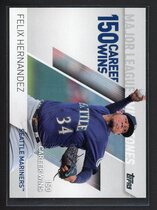 2017 Topps Major League Milestones #MLM-15 Felix Hernandez