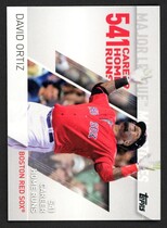 2017 Topps Major League Milestones #MLM-20 David Ortiz