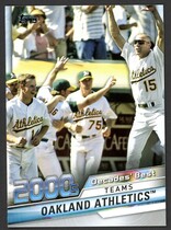 2020 Topps Update Decades Best #DB-59 Oakland Athletics