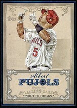 2013 Topps Calling Cards #CC-15 Albert Pujols