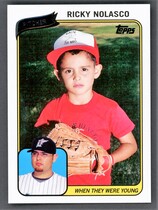 2010 Topps When They Were Young #RN Ricky Nolasco