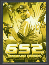 2020 Topps Fire Shattering Stats Gold Minted #SS-10 Mariano Rivera