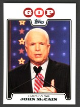 2008 Topps Campaign 2008 #C08-JM John Mccain