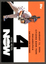 2007 Topps Generation Now Series 2 #GN519 Jose Reyes