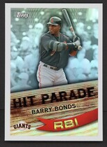 2007 Topps Hit Parade #HP11 Barry Bonds