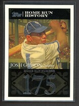 2007 Topps Gibson Home Run History #JG25 Josh Gibson
