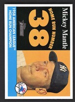 2007 Topps Heritage 1958 Home Run Champion #MMHRC38 Mickey Mantle