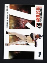 2006 Topps Update and Highlights Barry Bonds Home Run History #BB711 Barry Bonds