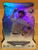 2014 Bowman Platinum Top Prospects Die-Cut #TP-CE C.J. Edwards