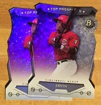 2014 Bowman Platinum Top Prospects Die-Cut #TP-PE Phil Ervin