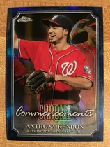 2015 Topps Chrome Commencements #COM-11 Anthony Rendon