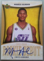2007 Upper Deck Rookie Debut Signatures #MA Morris Almond