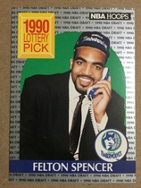 1990 NBA Hoops Hoops #395 Felton Spencer