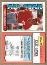 1990 Topps TV All Stars #38 Eric Davis