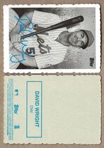 2014 Topps Archives 1969 Deckle Minis #DW David Wright