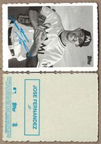 2014 Topps Archives 1969 Deckle Minis #JF Jose Fernandez