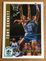 1992 NBA Hoops Base Set #358 Tony Bennett