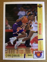 1991 Upper Deck Rookies #20 Cedric Ceballos