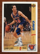 1991 Upper Deck Rookies #R18 Danny Ferry