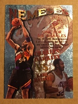 1995 Stadium Club Nemeses HOB #N5 C.Barkley&K.Malone