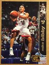 1998 Press Pass Double Threat #2 Mike Bibby