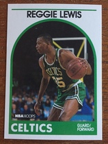 1989 NBA Hoops Hoops #17 Reggie Lewis