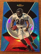 2005 Finest Blue Refractors #29 Fred Taylor