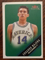 2000 Fleer Tradition #271 Eduardo Najera